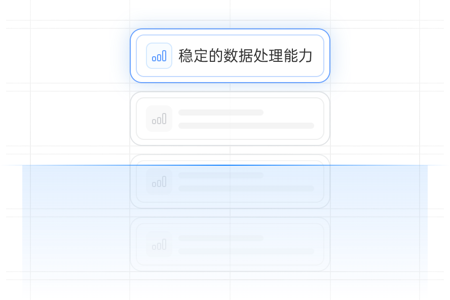 稳定持续的数据任务执行能力